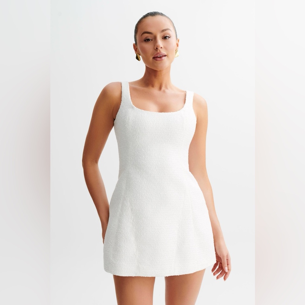 Meshki Beth Tweed Dress